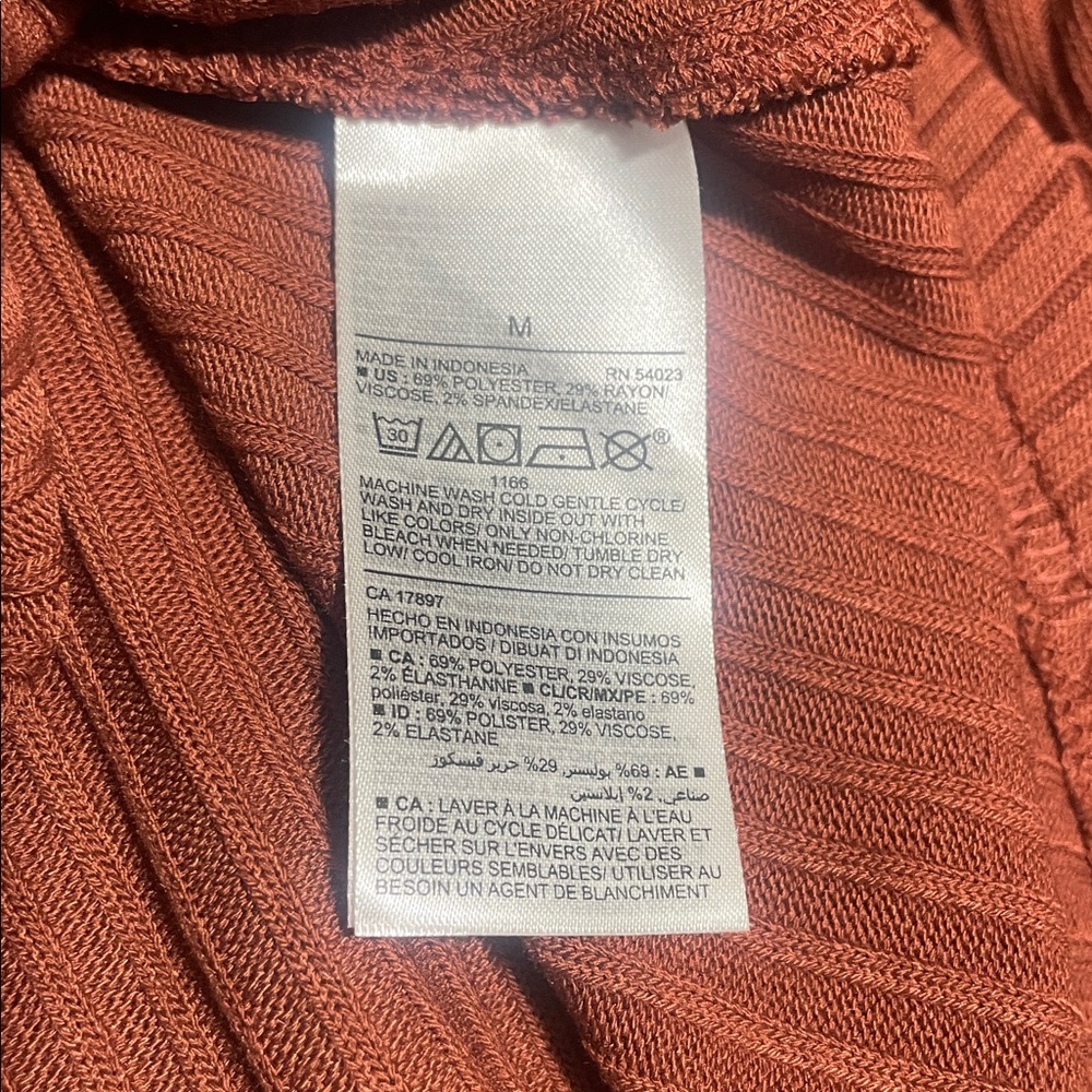 Old Navy Fit & Flare Rib-Knit Long-Sleeve Mini Dress - Picture 3 of 4